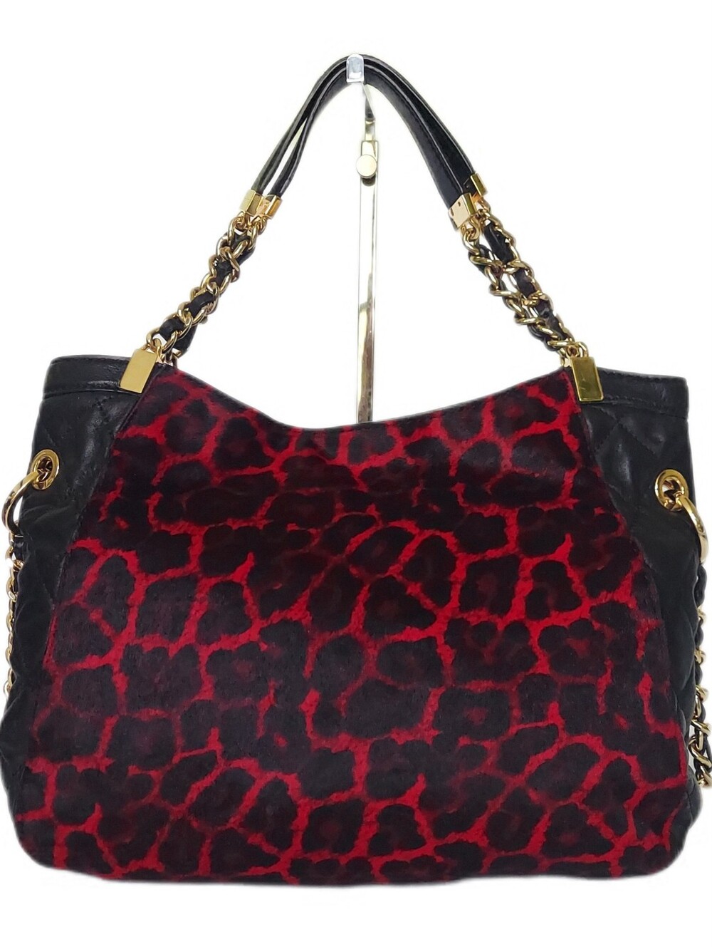 MICHAEL KORS Calf Hair & Leather Leopard Print Shoulder Bag - Picture 3 of 7